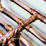 copper pipes